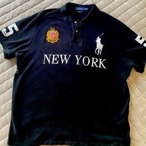 Polo Ralph Lauren Custom Fit New York Polo Shirt